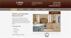 Desktop Screenshot of loftinsremodeling.com